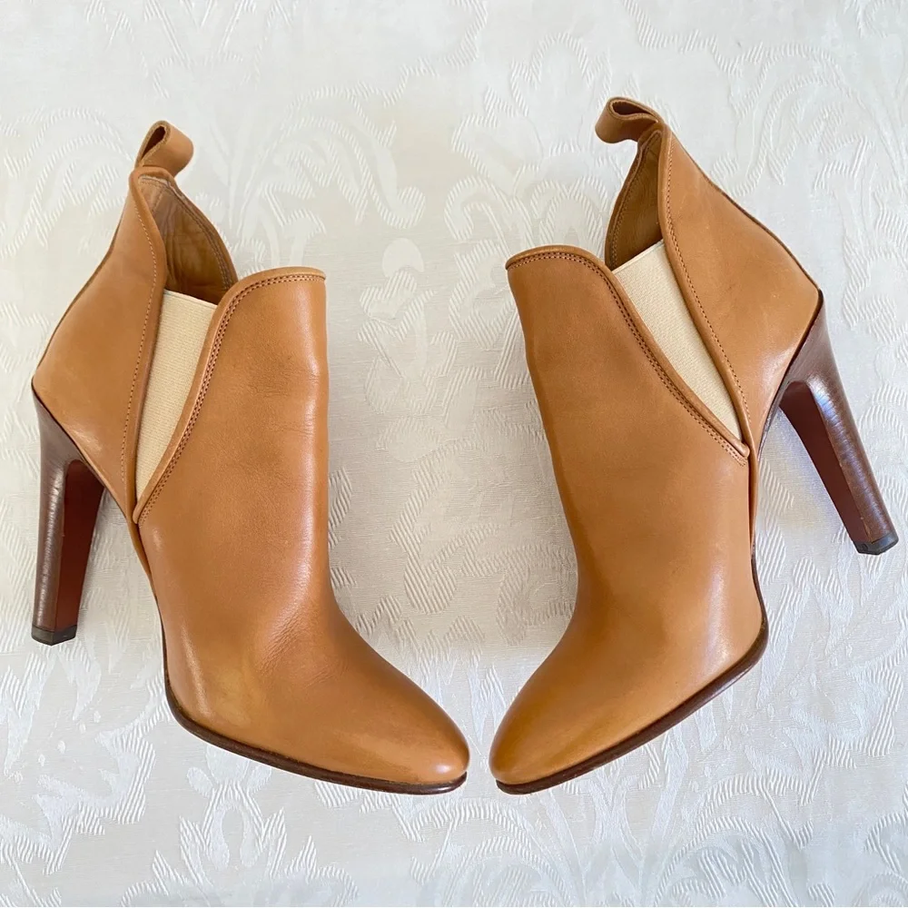 Chloe brown ankle boots - Picture 3 of 14